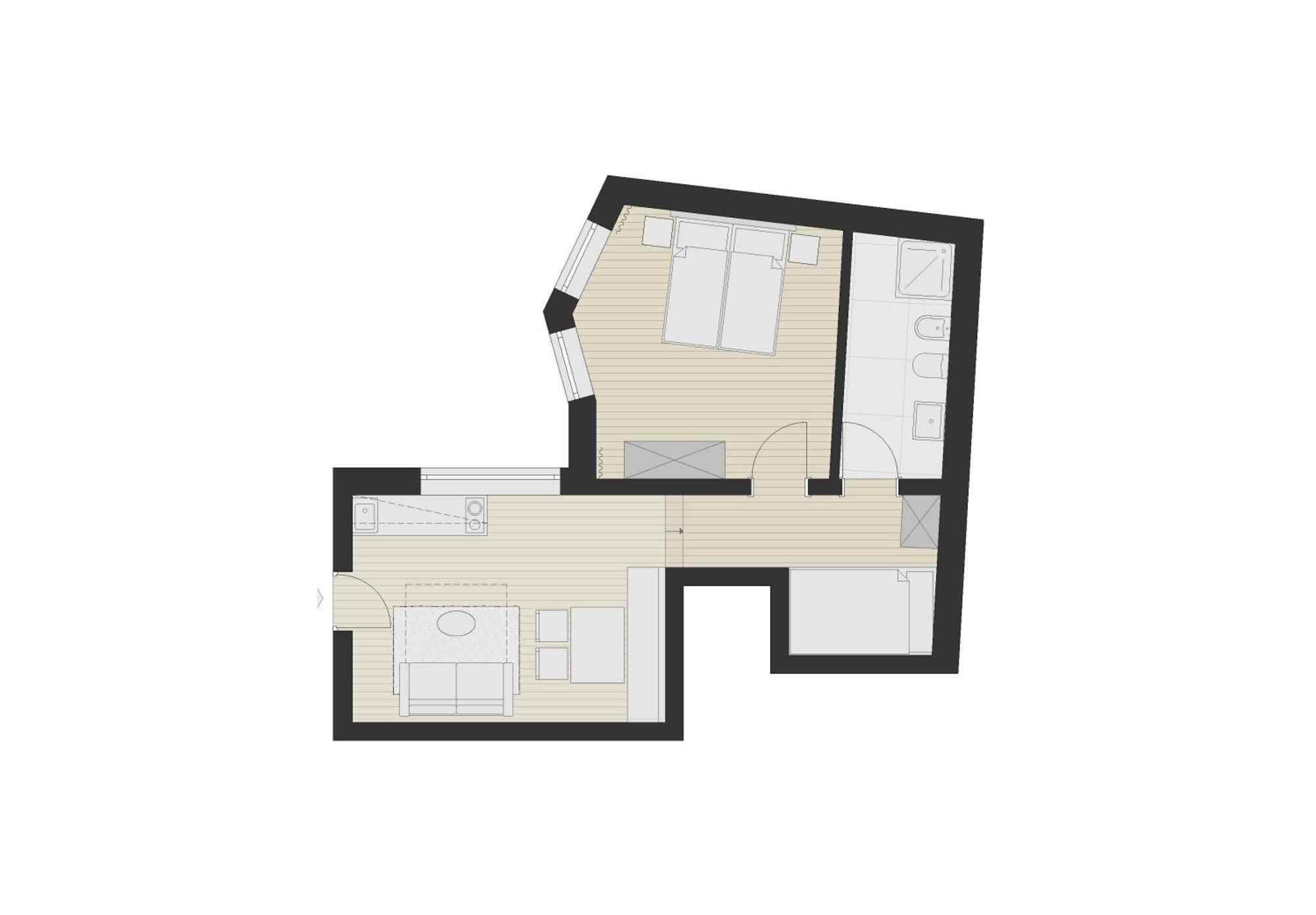 Eden Apartments Siusi Pokoj fotografie